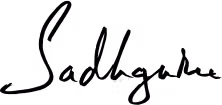 Sadhguru's signature